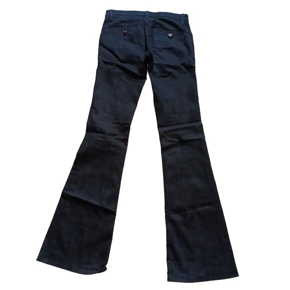 Raven Denim Vintage Y2K Blue Denim Bootcut Trouser Jeans 28 - Picture 1 of 8